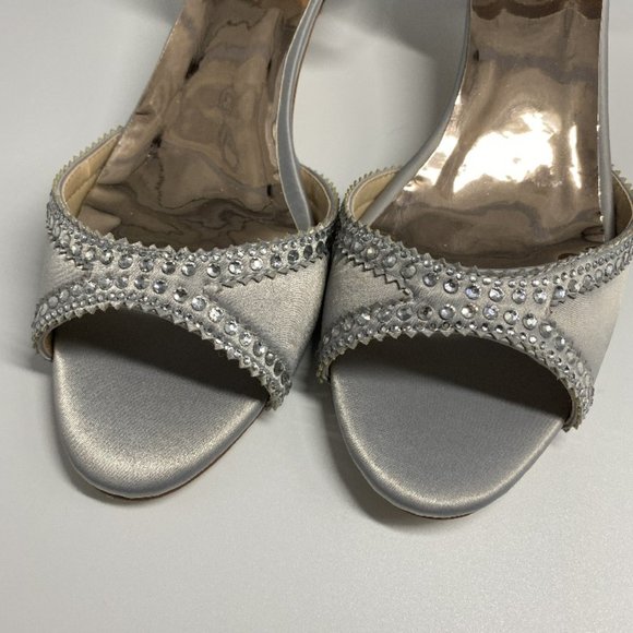 XYD Ballroom Dance Shoes Wedding Sandals for Women - Picture 9 of 11